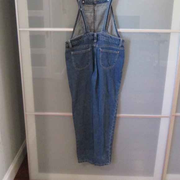 JORDACHE GIRL'S JUNIOR BIB BLUE JEAN OVERALLS - Picture 5 of 7